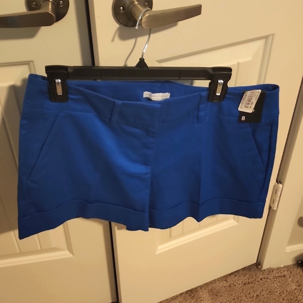 Blue shorts